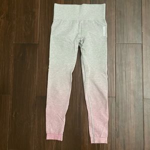 GYM SHARK ombré seamless leggings